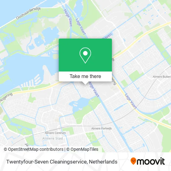Twentyfour-Seven Cleaningservice map