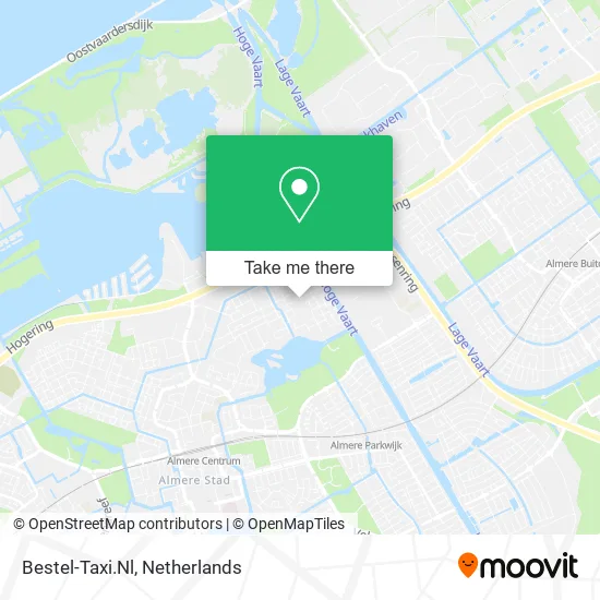 Bestel-Taxi.Nl map