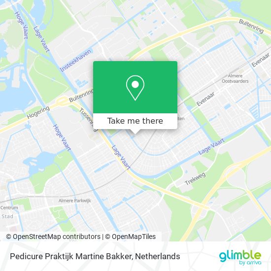 Pedicure Praktijk Martine Bakker map