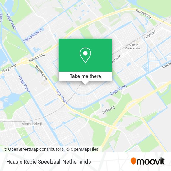 Haasje Repje Speelzaal map