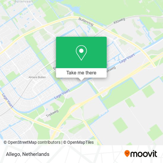 Allego map