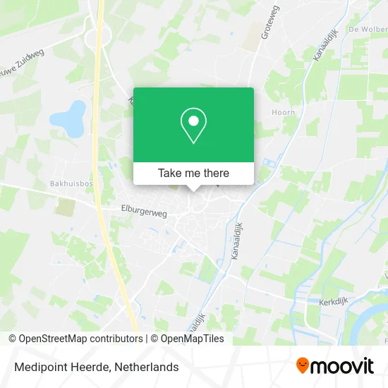 Medipoint Heerde map