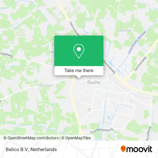 Belico B.V. map