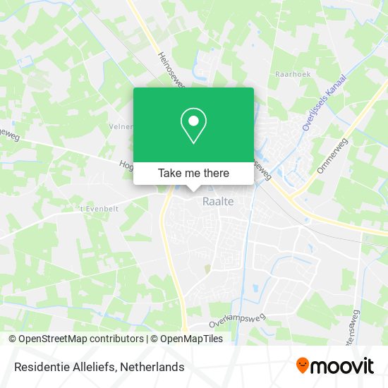 Residentie Alleliefs map