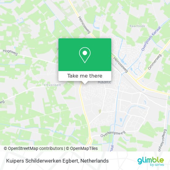 Kuipers Schilderwerken Egbert map