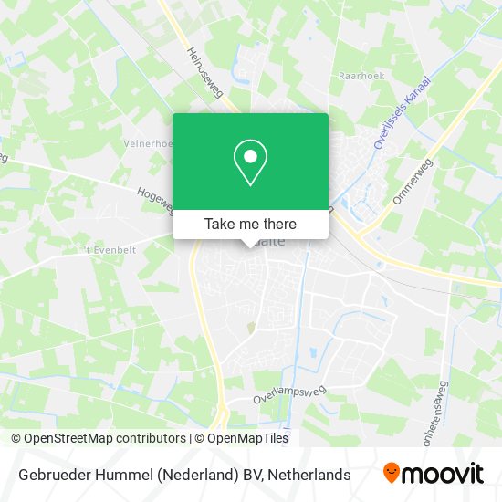 Gebrueder Hummel (Nederland) BV map