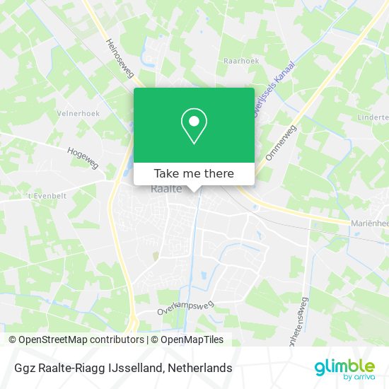 Ggz Raalte-Riagg IJsselland Karte
