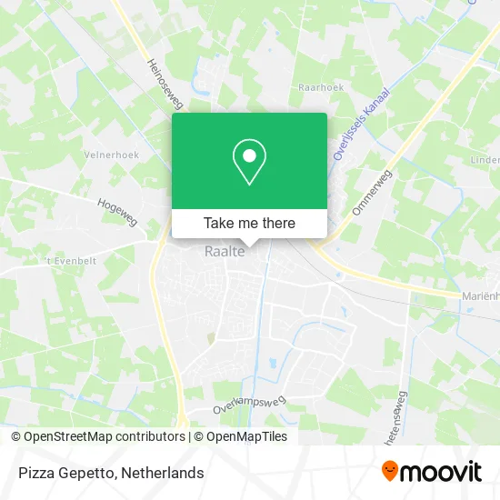 Pizza Gepetto map
