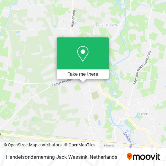 Handelsonderneming Jack Wassink map