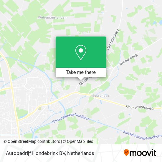 Autobedrijf Hondebrink BV Karte