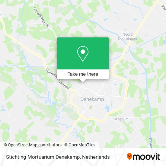 Stichting Mortuarium Denekamp map