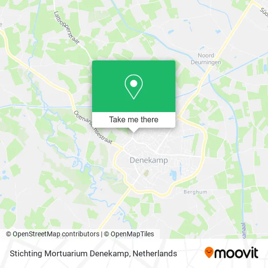 Stichting Mortuarium Denekamp map