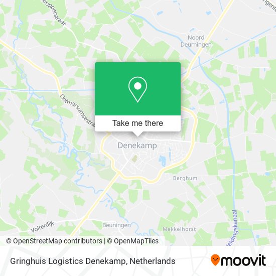 Gringhuis Logistics Denekamp Karte