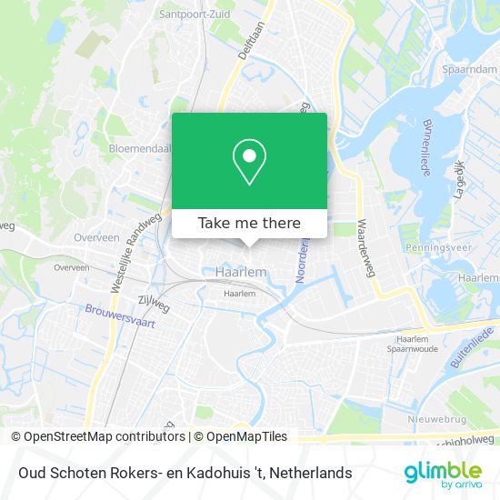 Oud Schoten Rokers- en Kadohuis 't map