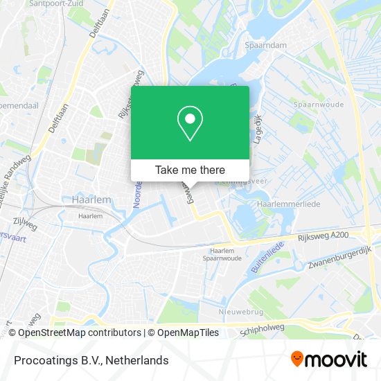 Procoatings B.V. map