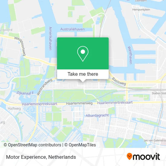 Motor Experience map