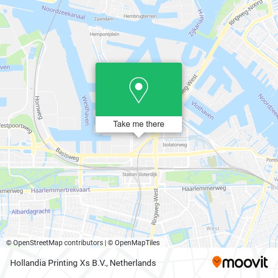 Hollandia Printing Xs B.V. map