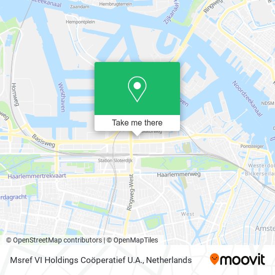 Msref VI Holdings Coöperatief U.A. map