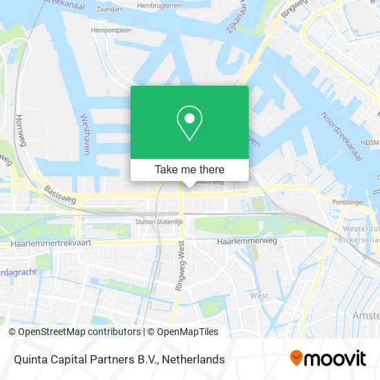 Quinta Capital Partners B.V. map