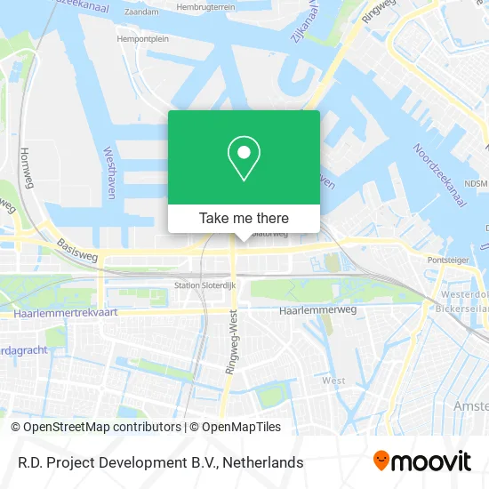 R.D. Project Development B.V. map