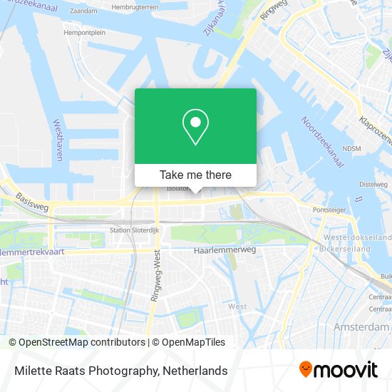 Milette Raats Photography map