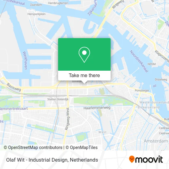 Olaf Wit - Industrial Design map