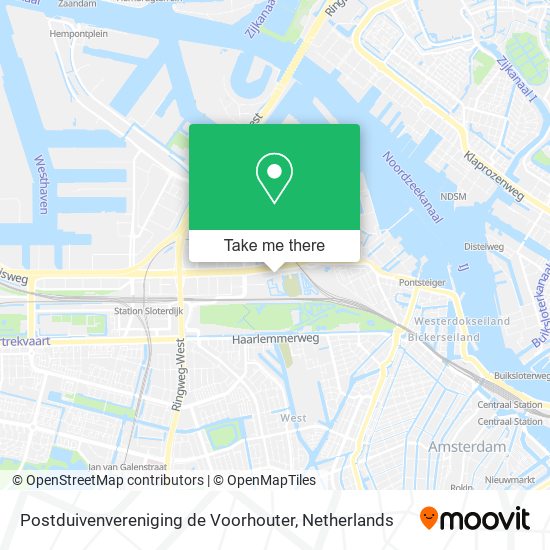 Postduivenvereniging de Voorhouter map