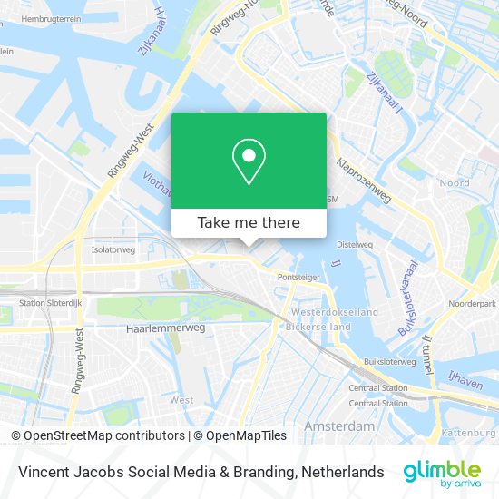 Vincent Jacobs Social Media & Branding Karte