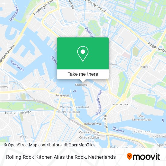 Rolling Rock Kitchen Alias the Rock map