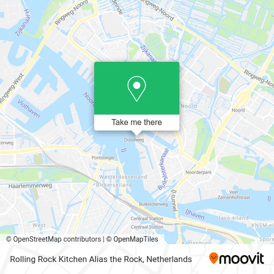 Rolling Rock Kitchen Alias the Rock map