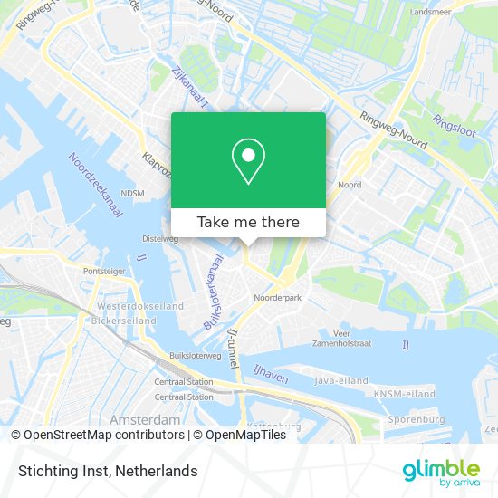 Stichting Inst map