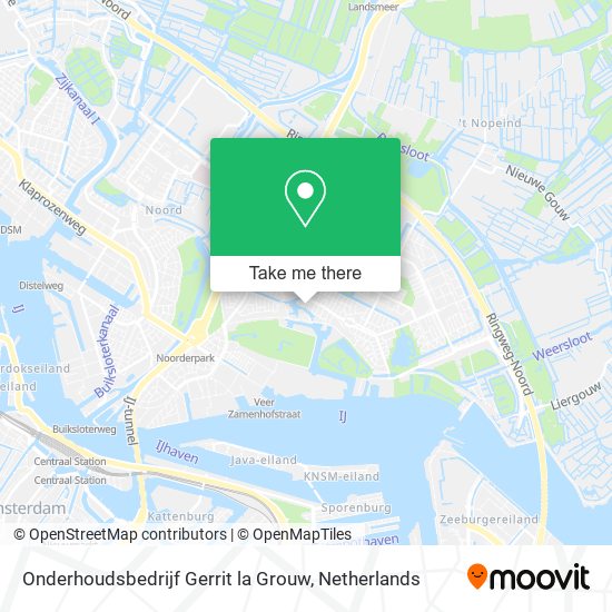 Onderhoudsbedrijf Gerrit la Grouw map