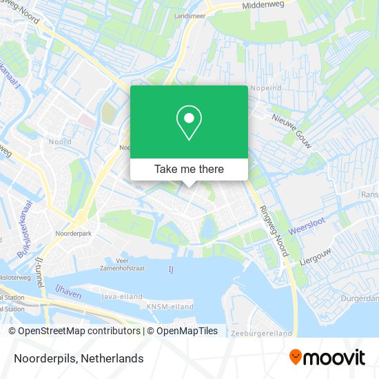 Noorderpils map