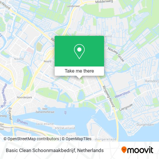 Basic Clean Schoonmaakbedrijf map