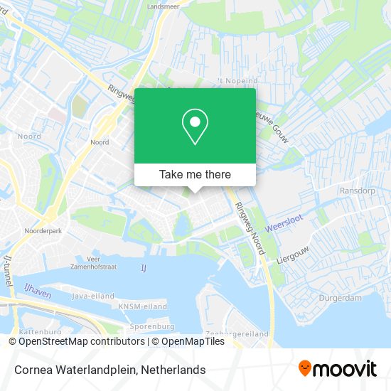 Cornea Waterlandplein map