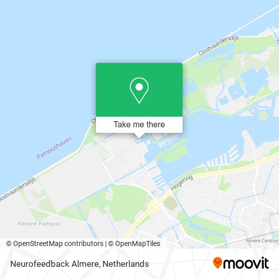 Neurofeedback Almere map