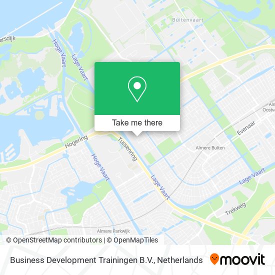 Business Development Trainingen B.V. Karte