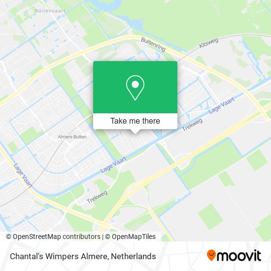 Chantal's Wimpers Almere map