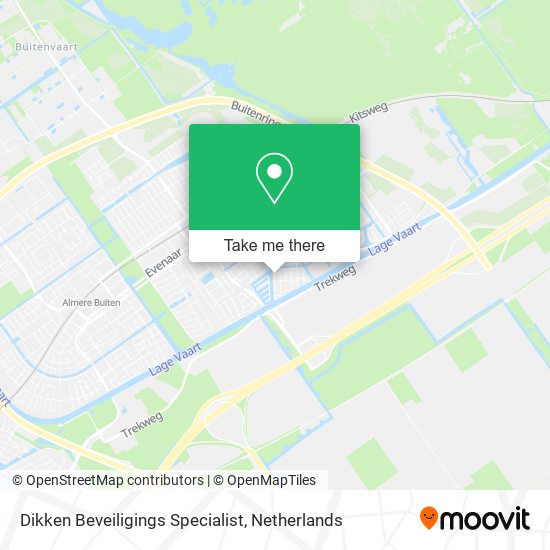 Dikken Beveiligings Specialist map