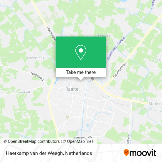 Heetkamp van der Weegh map