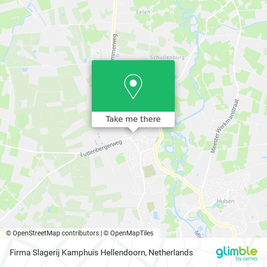 Firma Slagerij Kamphuis Hellendoorn Karte