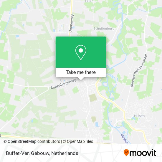 Buffet-Ver. Gebouw map