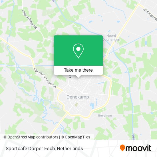 Sportcafe Dorper Esch map