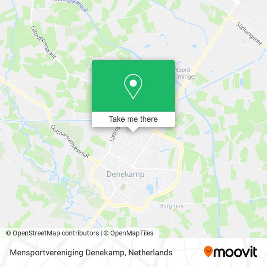 Mensportvereniging Denekamp Karte