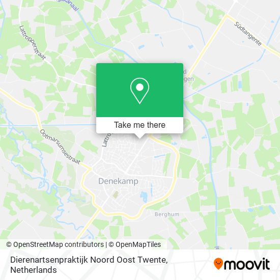 Dierenartsenpraktijk Noord Oost Twente Karte