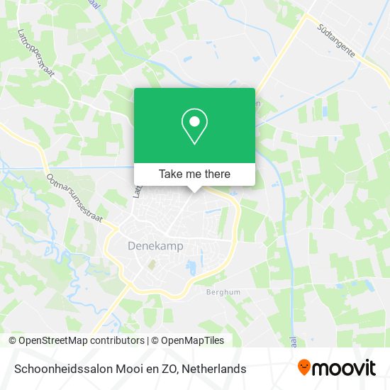 Schoonheidssalon Mooi en ZO Karte