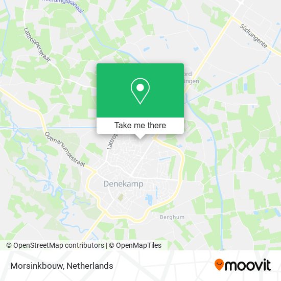 Morsinkbouw map