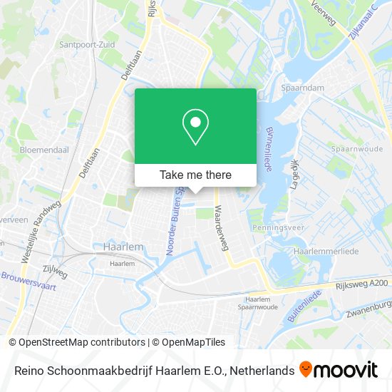 Reino Schoonmaakbedrijf Haarlem E.O. Karte