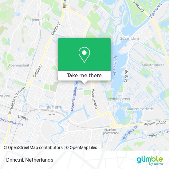 Dnhc.nl map
