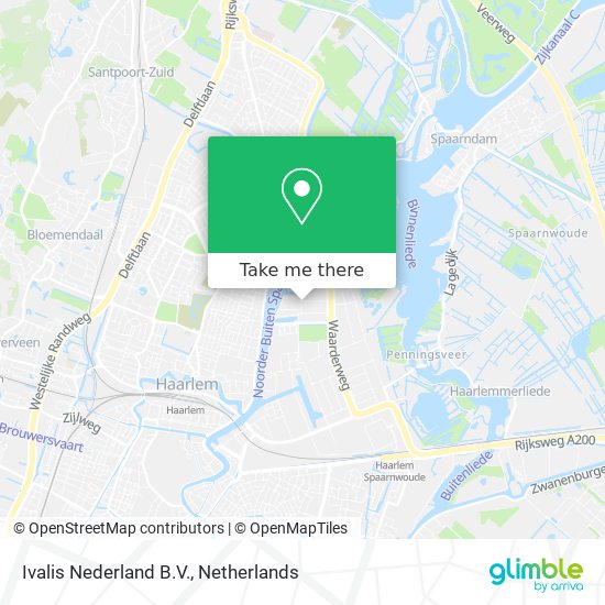Ivalis Nederland B.V. Karte
